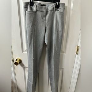 Express Gray Columnist Barely Boot low rise dress pant size 2S